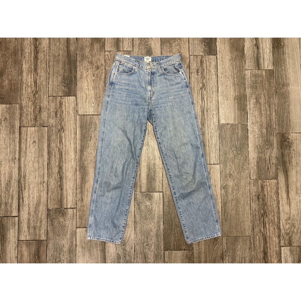 Sunday Best Jeans Womens 25 High Rise Straight Leg Denim Classic Vintage Look